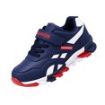 thumbnail image 3 of YOUYEDIAN Toddler Shoes Leather Upper Thick Sole Comfortable Tennis Sneakers Outdoor Non-Slip School Sports Shoes(Dark Blue,11 Big Kid), 3 of 5