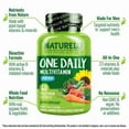 thumbnail image 2 of NATURELO Mens Multivitamins - One Daily Multivitamin for Men with Vitamins, Minerals & Organic Whole Foods, Boost Energy & Health, Non-GMO, 60 Vegetarian Capsules, 2 of 5