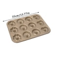 thumbnail image 3 of Tuplbcv Cake Pan 12 Flower Doughnutmold Donut Pan Kitchen Bakingmold 12 Flowermold Clearance Sale, 3 of 4