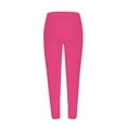 thumbnail image 4 of JJHGVB Yoga Pants Stretchy Pants for Women Fall Leggings Trousers Pants for Women Petite Ladies Pants Womens Pants Trendy Womens Pants Dressy Casual Hot Pink L, 4 of 4