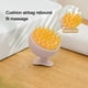 thumbnail image 5 of pstuiky Cepillo de champú para el cuero cabelludo con cerdas suaves para el cuidado del cuero cabelludo exfoliante de ducha para eliminar la caspa para uso en seco y húmedo para hombres, 5 of 7