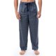 thumbnail image 1 of Pantalones de Pijama de Forro Polar Sedoso para Hombre IZOD Azul Marino con Cuadros Amarillos Talla XX-Large, 1 of 5