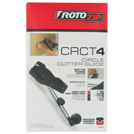 RotoZip CRCT4 Circle Cutter Guide, Black