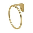 thumbnail image 2 of Luna Wall Mounted Towel Ring, Bronze, 2 of 6