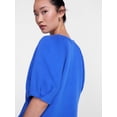 thumbnail image 5 of Scenario Women's and Women's Plus Fleece Top with Lantern Sleeves, Size XS-4X, 5 of 6