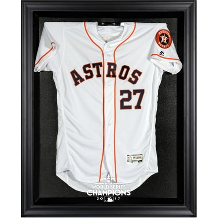 Framed Logo Jersey Display Case Houston Astros 2017 MLB World Series Champions Black Framed Logo Jersey Display Case ()