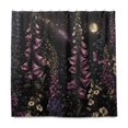 thumbnail image 2 of Yayeee Shower Curtain with Hooks 72"x72" Waterproof Fabric Bathroom Hanging Decor, Dark Gothic Floral, 2 of 5