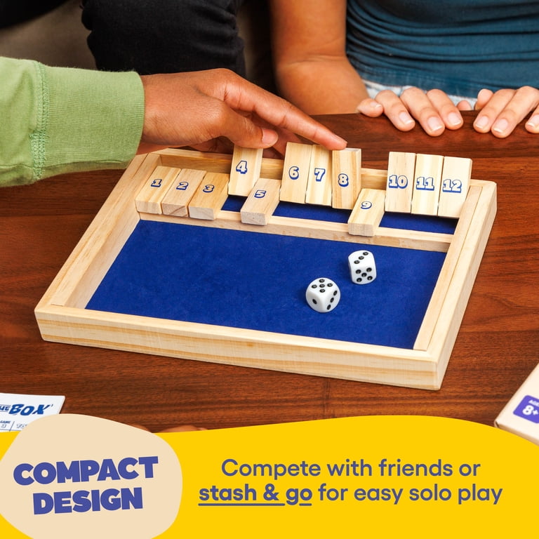 Shut The Box Wooden Strategy Dice Game by What Do You Meme? photo 3