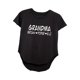 thumbnail image 5 of Camiseta de manga corta con cuello redondo para mujer, camiseta sencilla a la moda para mujer, ropa para M, 5 of 8