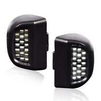 PIT66 Rear LED License Plate Light Housing Fit for 1999-2013 GMC Sierra 1500 2500HD 3500HD