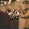 thumbnail image 3 of Bwiyojiz Home Decor Hanging Ornaments Ducks Hunting Decorations Car Waterfowl Acrylic Christmas Tree, Christmas Gifts, Multicolor, 3 of 7