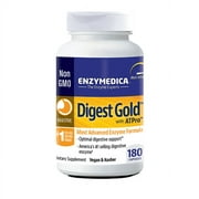 Enzymedica, Digest Gold with ATPro, Daily Digestive Support Supplement with Enzymes and ATP, 180 Capsules