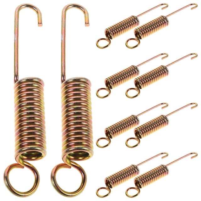 10pcs Universal Motorcycle Kickstand Spring Kit, Brake Pedal Repair Spring, Side Stand Return Spring for Motorbike and Dirt Bike Accessories