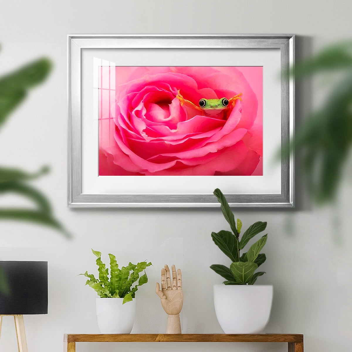 Hanging On VIII Premium Framed Print - Ready to Hang