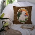 thumbnail image 3 of Carolines Treasures SS1013PW1414 Westie Fabric Decorative Pillow, 14Hx14W, multicolor, 3 of 4