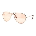 thumbnail image 2 of SA106 Kids Girls Bling Luxury Designer Fashion Metal Sunglasses Gold Brown, 2 of 4
