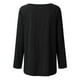 thumbnail image 4 of Puntoco Navidad Mujer Moda Tallas grandes Estampado Cuello redondo Manga larga Camiseta Blusa Puntoco Puntoco-4863, 4 of 5