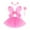 1-Pink2959, variant on Tiijoy Girls Party Princess Tutu Skirt with Accessories 4Pcs Outfits Kids Clothing Sets