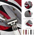 thumbnail image 6 of 3x5 Washable Area Rugs,Watercolor Colorful Geometric Swirls Non-Slip Ultra Soft Rug Large Indoor Carpet,Modern Red White Grey Black Floor Rugs for Home Living Room Bedroom Dining Room Office, 6 of 9