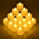 thumbnail image 3 of Velas de té LED que funcionan con pilas, paquete de 24, velas de té votivas sin llama, velas de té falsas eléctricas pequeñas realistas para bodas, mesas, celebraciones al aire libre Zhivalor  2034513-2, 3 of 8