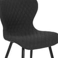 thumbnail image 6 of Flash Furniture Contemporary Upholstered Chair in Black Fabric, 6 of 11