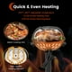 Costway Barbecue Électrique 1600W avec Grille Chauffante, Contrôle de la Température et Collecteur de Graisse – image 5 sur 10
