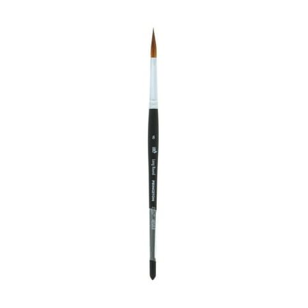 Princeton Art & Brush Co Aqua Elite Synthetic Kolinsky Sable Watercolor Brush, Long Round, 8