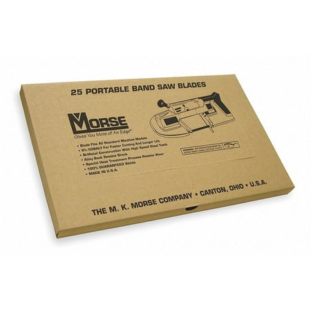 UPC: 0050326002295 | Morse Band Saw Blade 44-7/8 Blade L PK25 ZWEP441418MCB25