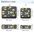 thumbnail image 3 of 2-Pack Seat Belt Covers with Flannel Seatbelt Shoulder Strap Case Adjustable Straps Soft Padding for Car Lemon Pattern Medium, 3 of 8