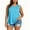 Sky Blue, variant on hoksml Women Round Neck Sleeveless Tank Top Curved Hem Loose Plus Size Casual Tee for Summer Daily Wear