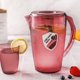 thumbnail image 3 of 1 PC Tetera resistente al calor Tetera de agua plástica Botella de agua Hervidor de bebidas (rojo, L), 3 of 6
