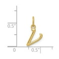 thumbnail image 3 of 14k Yellow Gold Initial Charm, 3 of 3