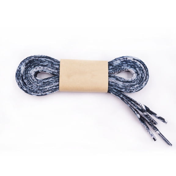 HEANUJJ 2Pairs Polyester Sneaker Shoe Laces Printed Shoelaces for Shoes Accessories Assorted Color