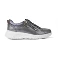 thumbnail image 1 of Tenis Casual con agujeta Mujer Flexi Piel 101401 Gris Plata Flexi Piel, 1 of 4