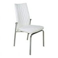 thumbnail image 2 of Furniture of America Chaise d'Appoint en Simili Cuir (Lot de 2), 2 of 6