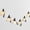 5.9ft  6 lighted #A, variant on Halloween Ghost Witch Lights String Garland, Lighted Cute Hanging Ghosts with Witch Hats & Brooms, Warm Glow Fairy Lights for Indoor Outdoor Halloween  Party Decor