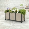thumbnail image 2 of Tierra Verde 17"x48" Garden Trough – Raised Planter for Easy Backyard Gardening, 2 of 5