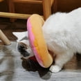thumbnail image 5 of Cute Donut Recovery Collar for Cats and Puppies, Soft Adjustable Protective Pet E Collar Neck Cone After Surgery, Fit for Kitties, Small Dogs, 5 of 8