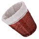 thumbnail image 4 of GOOHOCHY Cesta de mimbre tejida a mano para la colada, cesta de almacenamiento tejida para organizar el hogar, cesta de lavandería para baño o dormitorio, color marrón, 4 of 8