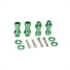 thumbnail image 5 of Vogacara Adaptadores hexagonales RC de 4 piezas, pieza de neumático de rueda de 12mm a 17mm, accesorios de actualización engrosados, Kit de ajuste de Verde 2piezas Vogacara CBP197906, 5 of 6