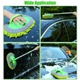 thumbnail image 5 of CUITING Taihexin 46‘‘ Microfiber Car Wash Brush Mop Kit  Mitt Sponge with Long Handle  Car Cleaning Supplies Duster Washing Car Tools  2 Chenille Scratch-Free Replacement Head Aluminum Al, 5 of 6