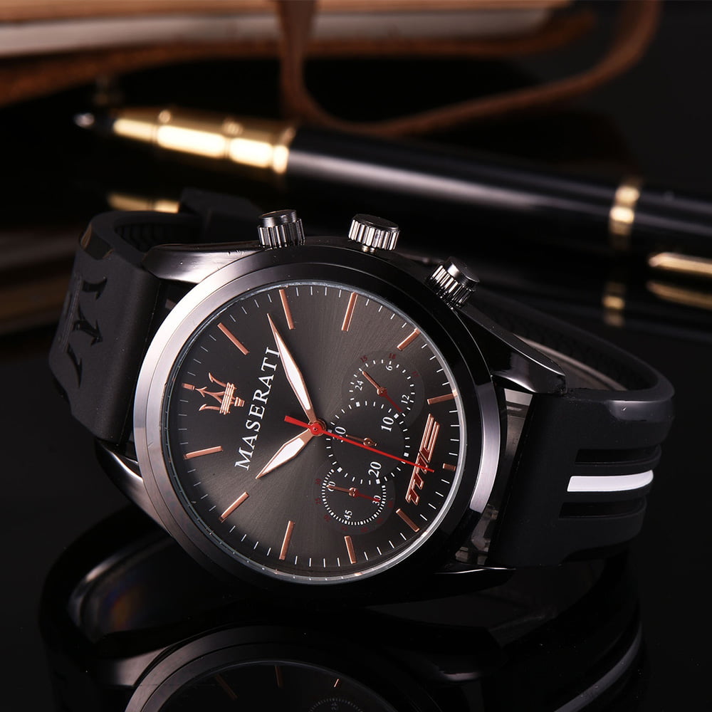 Everso - Everso Men's Luxury Watch Maserati Watch Waterproof Watch Men ...