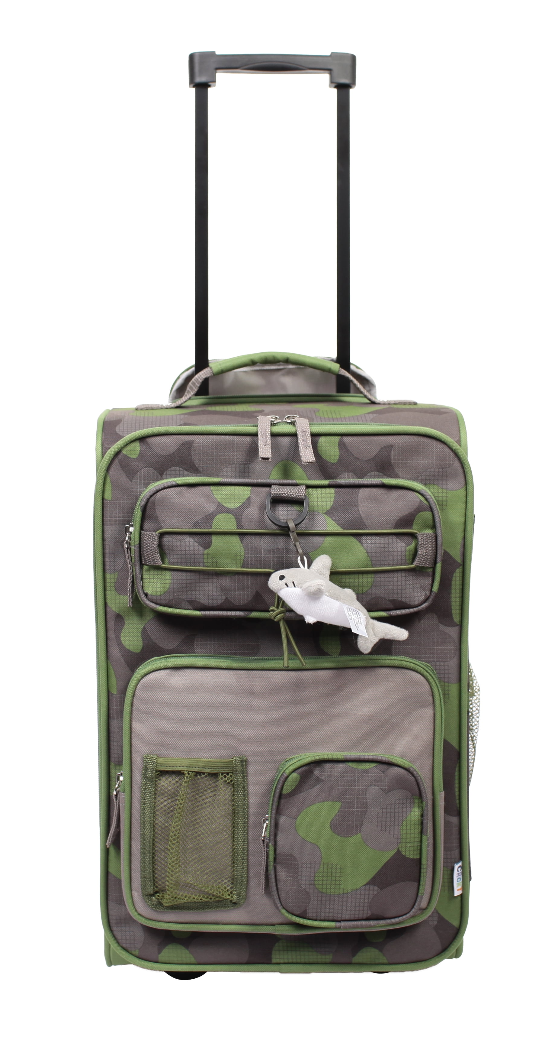 kids camo suitcase