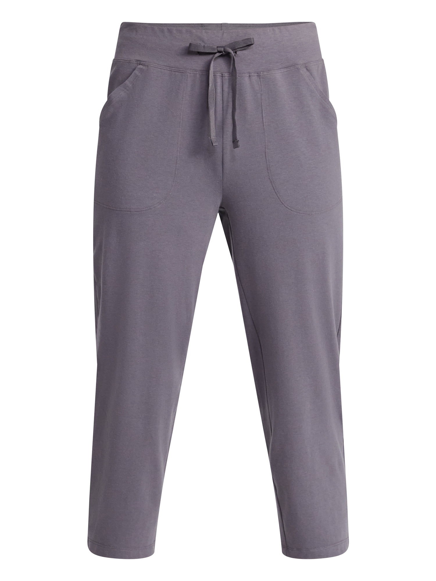 Athletic Works Women's and Women's Plus Knit Capri Pants, 22" Inseam, Sizes XS-4X