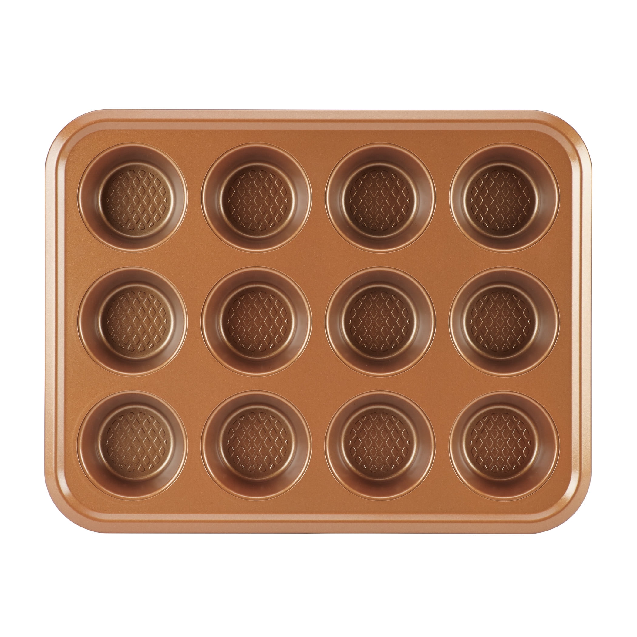 Ayesha Bakeware Nonstick Baking Pan Set, Copper, 5-Piece
