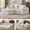 Creamy White, variant on Tmsan 73.6" Modular Sectional Sofa,boneless loveseat couch with 4 Pillows,Classic L-Shape Design Convertable, for Living Room and Office,Grey