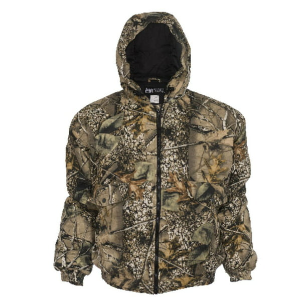 World Famous Sports - Quiet Cotton Insulated Hooded Hunting Jacket ...