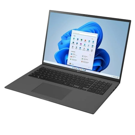 LG gram 17" Lightweight Laptop, Intel(r) 12th Gen Core(r) i7 Evo(tm) Platform, Windows 11 Home, 16GB RAM, 512GB SSD, Gray