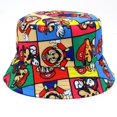 thumbnail image 2 of Sombrero de pescador con estampado de Super Mario Bros para niños, figuras de Anime, Mario, Luigi, Yoshi, Bowser, moda de tendencia, sombrero para el sol, regalos de cumpleaños, 2022 Fivean unisex, 2 of 2