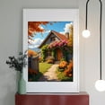 thumbnail image 2 of Diamond Art Kit for Adults, Autumn Cottage with Pumpkins Pathway Diamond Painting for Adults Beginners, DIY Diamond Art Painting Kits, 5D Diamond Painting Crafts for Home Decor 12x16 Frameless, 2 of 7